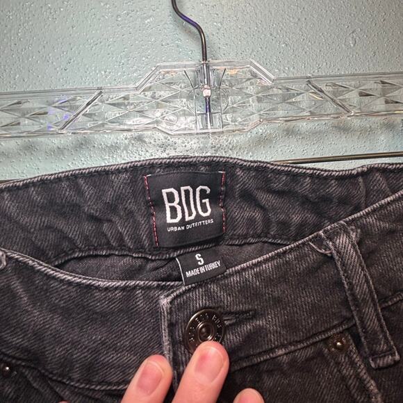 Women's BDG Black Denim Mini Skirt Size S - Picture 3 of 6